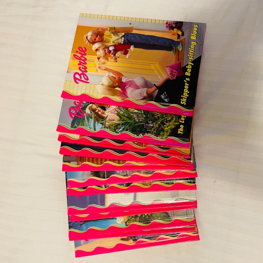 SET OF 11 BARBIE Story Books. Hard Cover. Great Condition. Case Included. - Picture 7 of 9